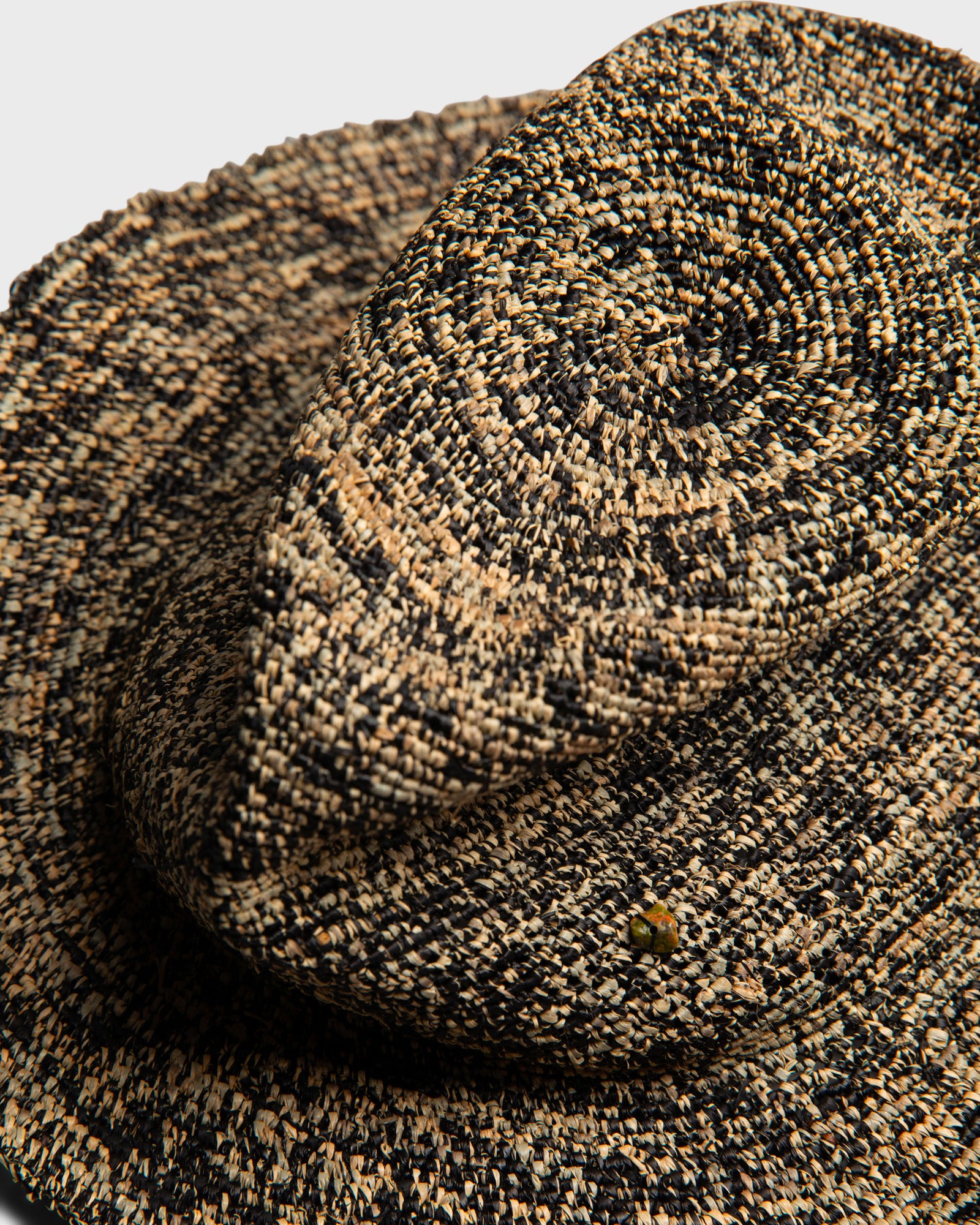Hobo Rafia Crochet Natural Black – SUPERDUPER