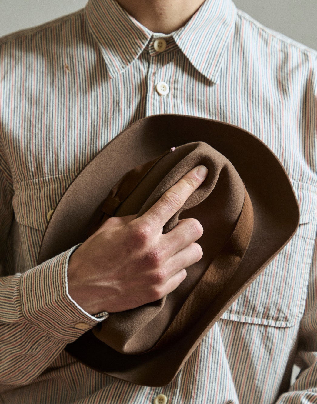 Hobo Hazelnut - Italian handmade hat from Florence | SUPERDUPER