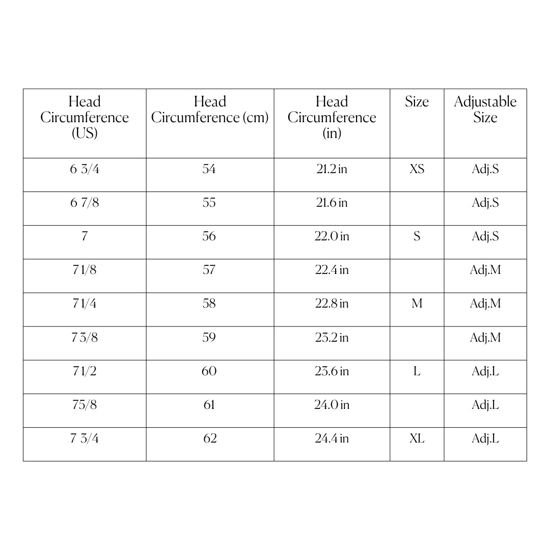 Hat Size Guide How to Measure Your Head for the Perfect Fit
