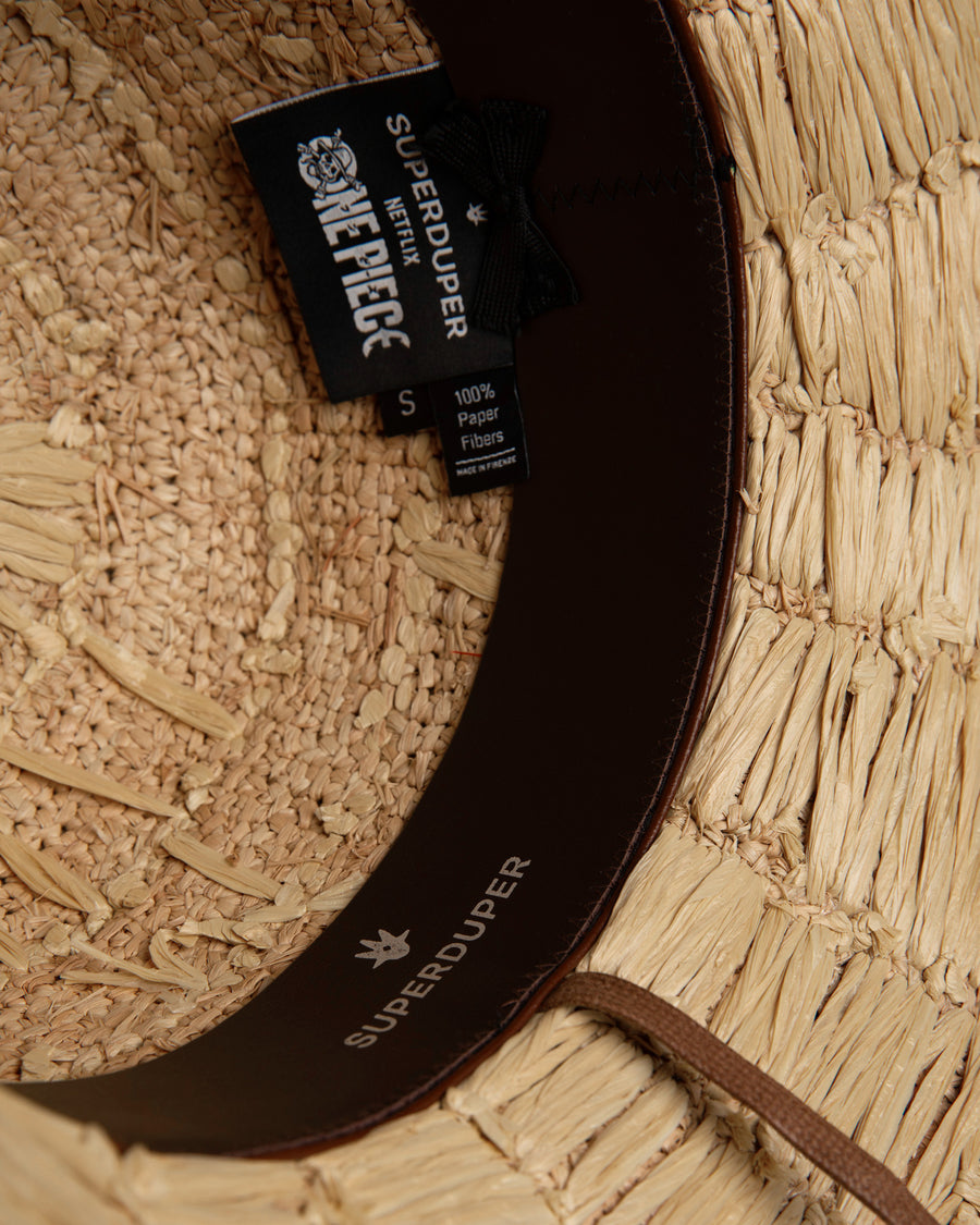 Luffy Hat | Drop 4 | King Of Pirates Edition - Italian handmade hat from Florence | SUPERDUPER