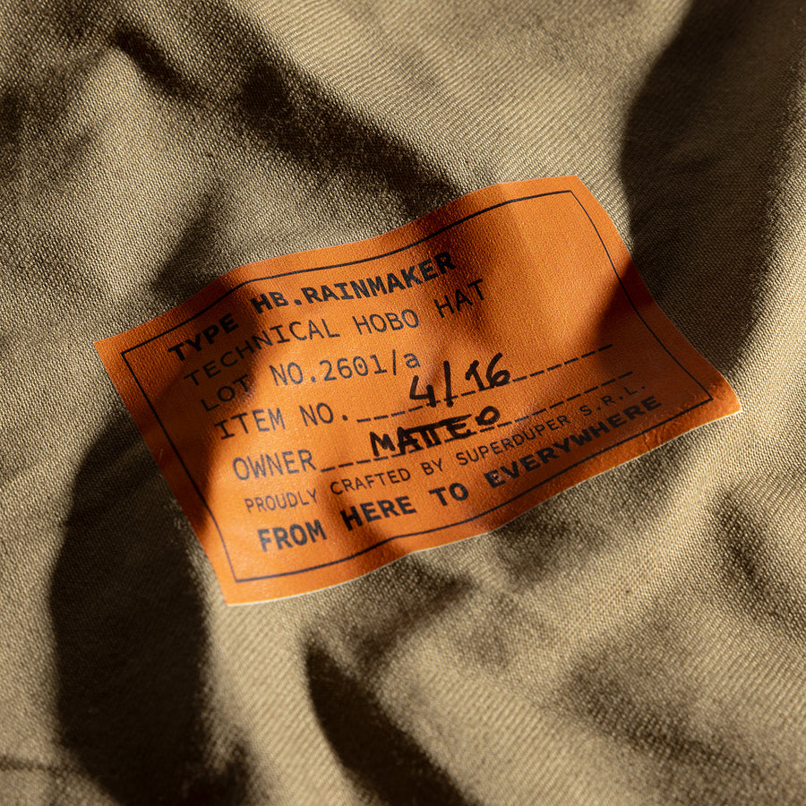 Serial numbering detail