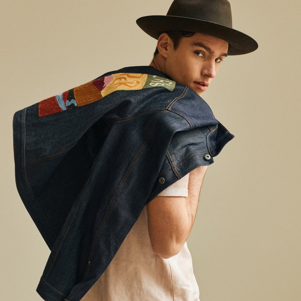 SUPERDUPER + RoyRoger's Denim Jacket SUPERDUPER